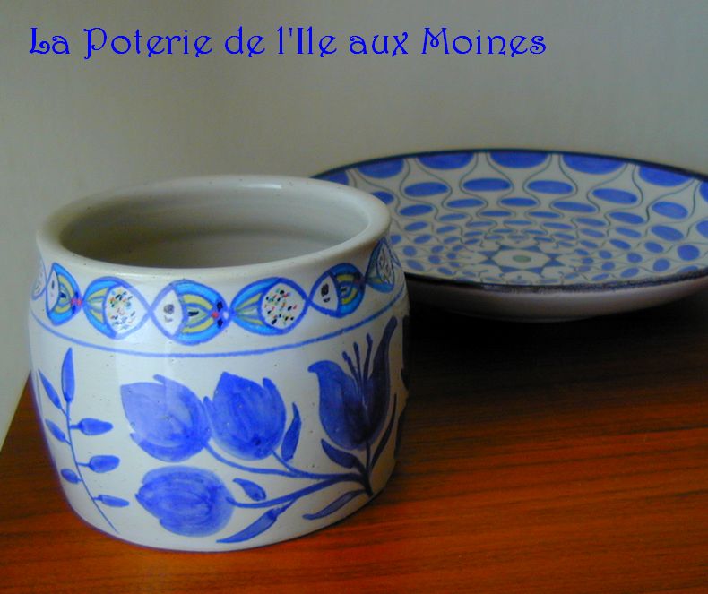 photo vase grès vert